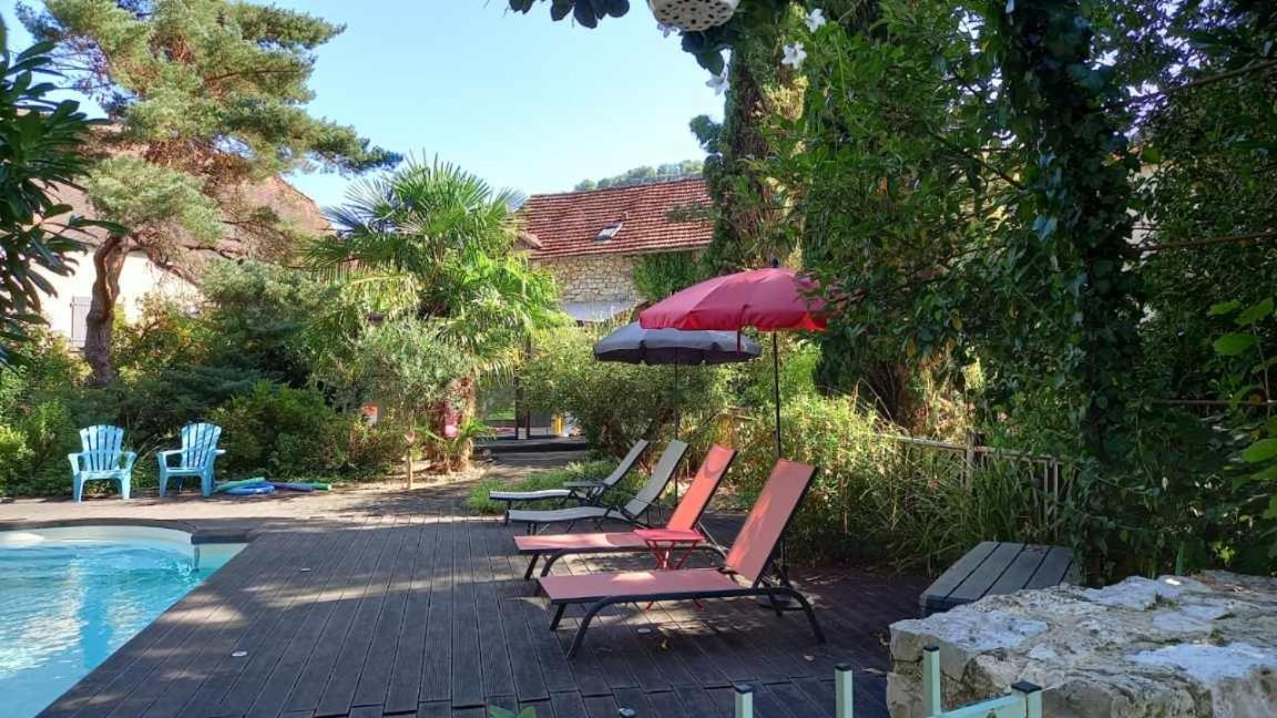 Le Clos De La Roseraie Saint-Martin-Labouval Exterior foto
